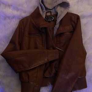 Brown Leather Jacket